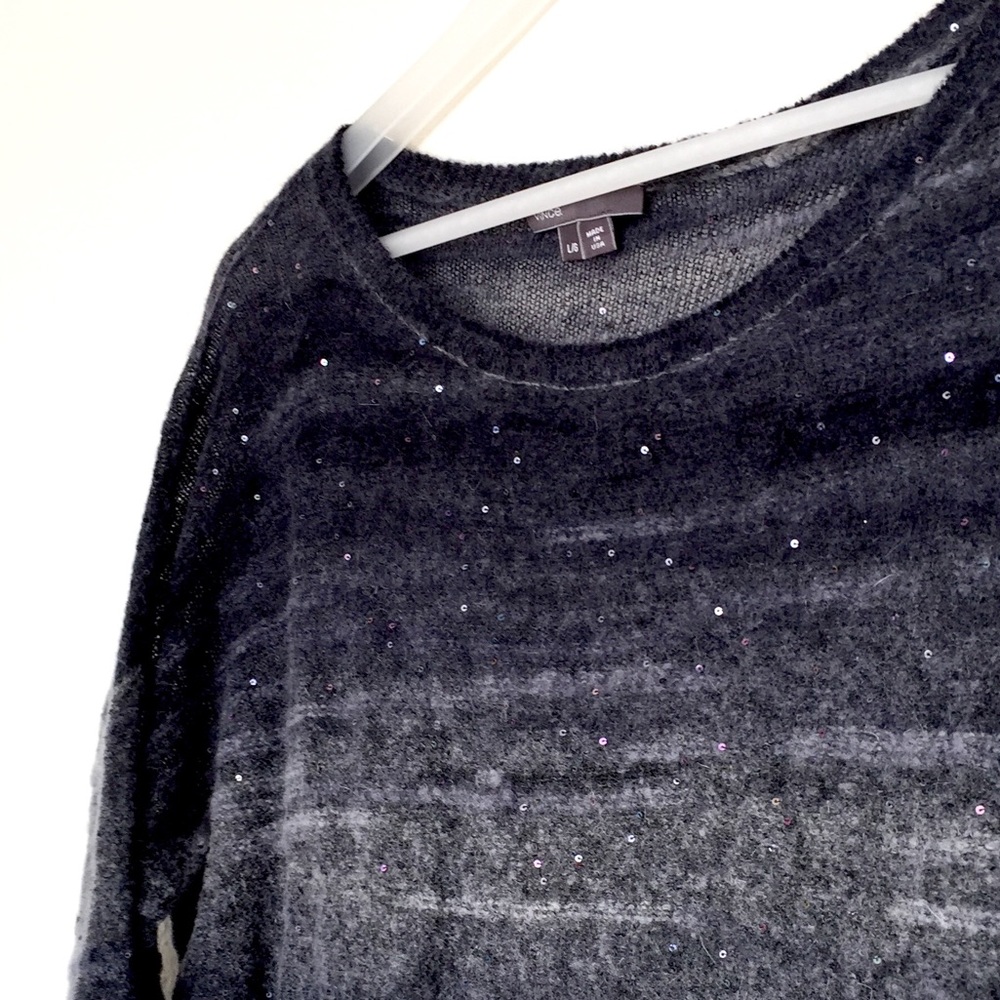 VINCE ombré mohair sweater